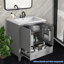 Meuble-lavabo simple 30 po avec comptoir-1065890334