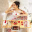 Plateau en teck pour baignoire-112430204