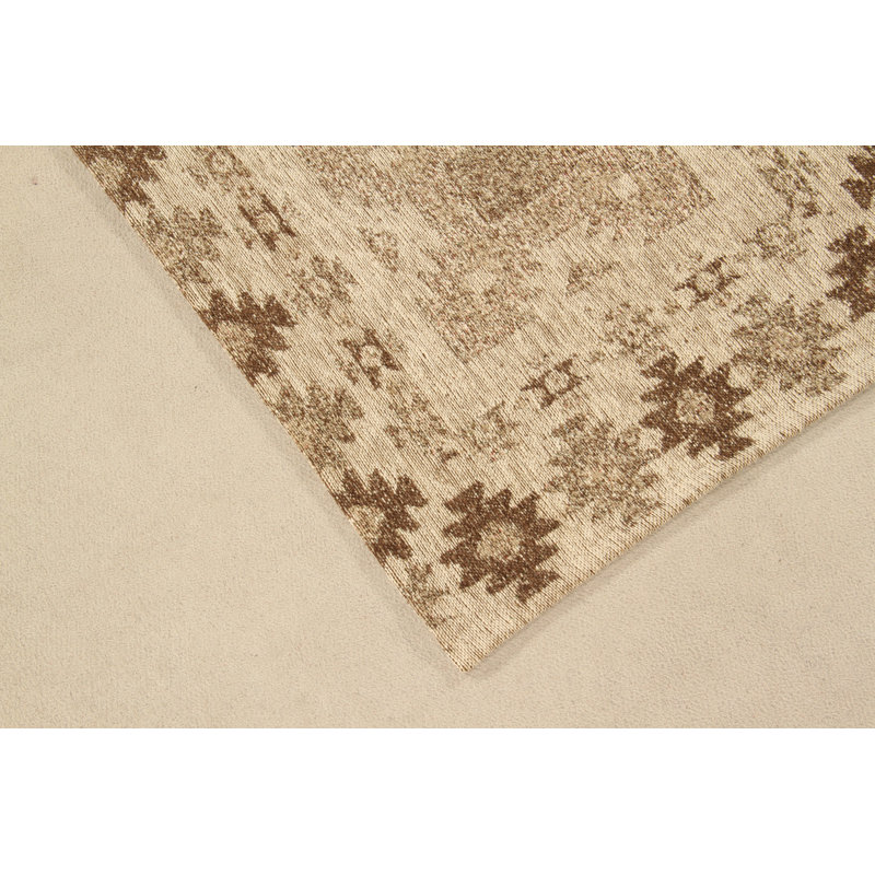 Vela Machine Woven Brown/Beige Indoor Rug, Rectangle 155 x 230cm
