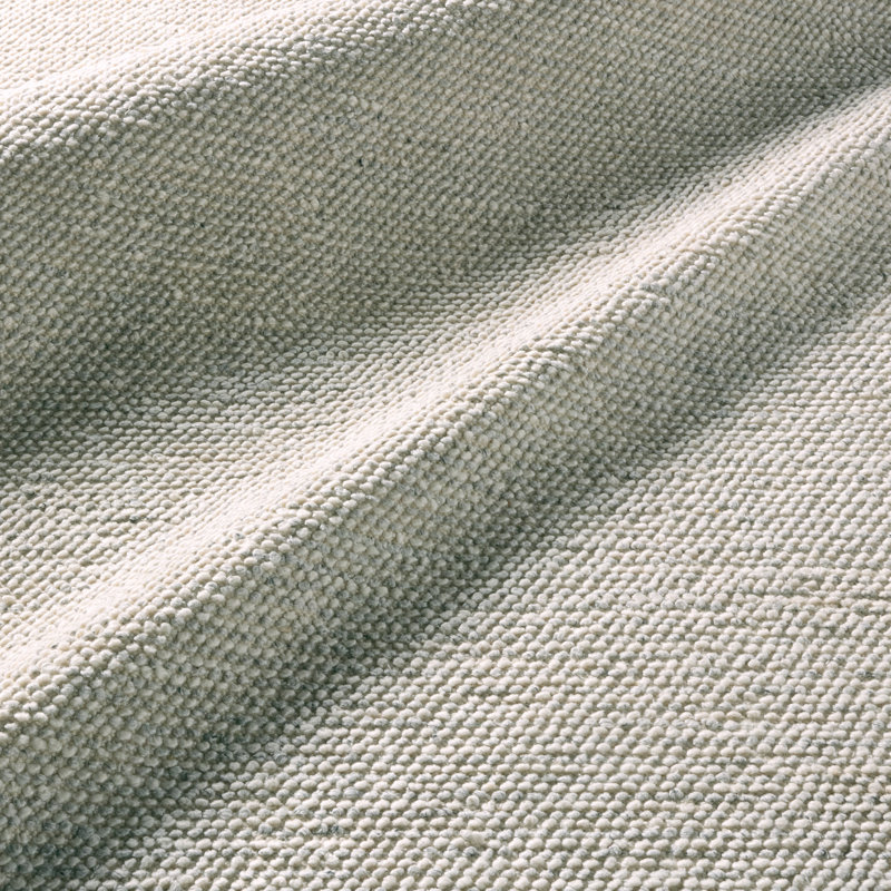 Brhynn fait à la main ivoire Dhurrie, Tapis de couloir 3 pi x 12 pi