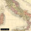 1890, Italie, carte sur papier-96096328