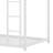 Metal Low Bunk Bed With Ladder-962980355