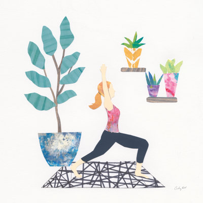 Namaste I by Courtney Prahl - Wrapped Canvas Print