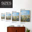 Reproduction encadrée FLORAL Series XVII - bois massif-1145242113