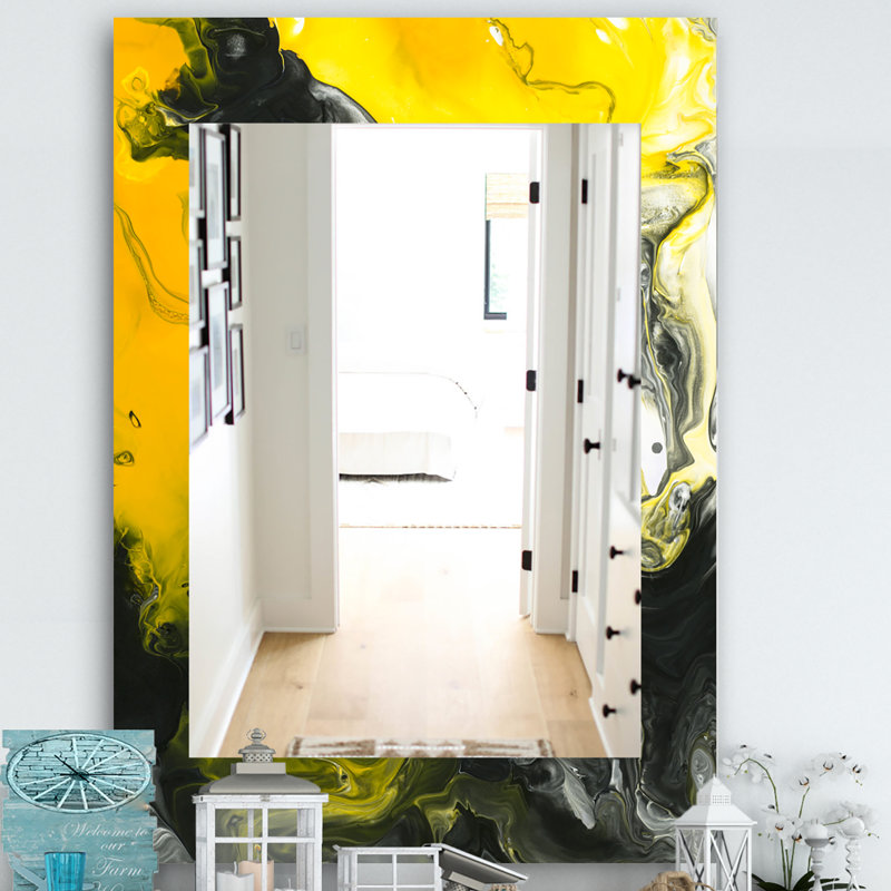 Miroir mural sans cadre 1 marbre, H 39,4 po x l 29,5 po