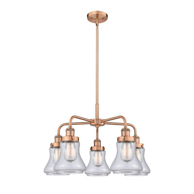 Lustre suspendu 5 lumières 24 po Bhanupriya