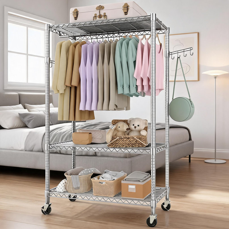 45.2cm Adjustable Clothing Rack