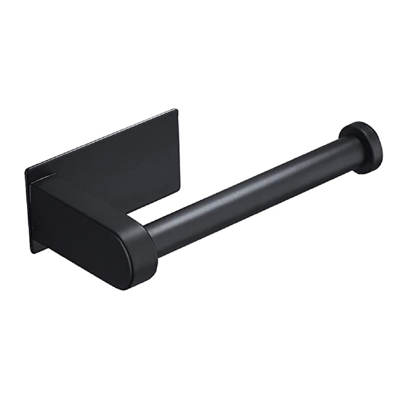 Wall Mounted Toilet Paper Holder, Black