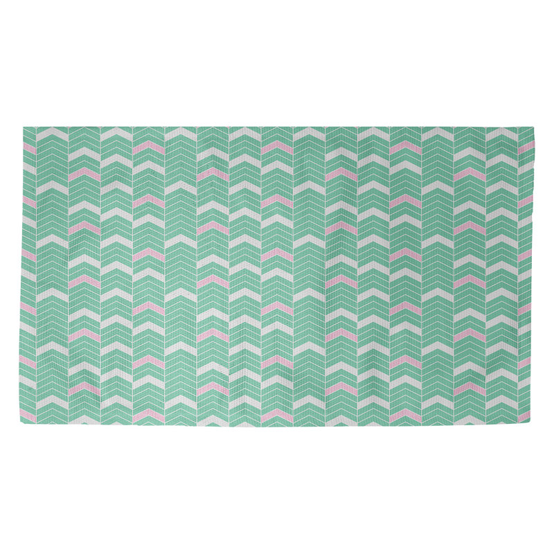 Stephenie Chevron Indoor Rug, Rectangle 5' x 7'
