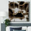 Toile encadrée Golden Shimmer II-Premium - prête à être accrochée-800200005-800200007