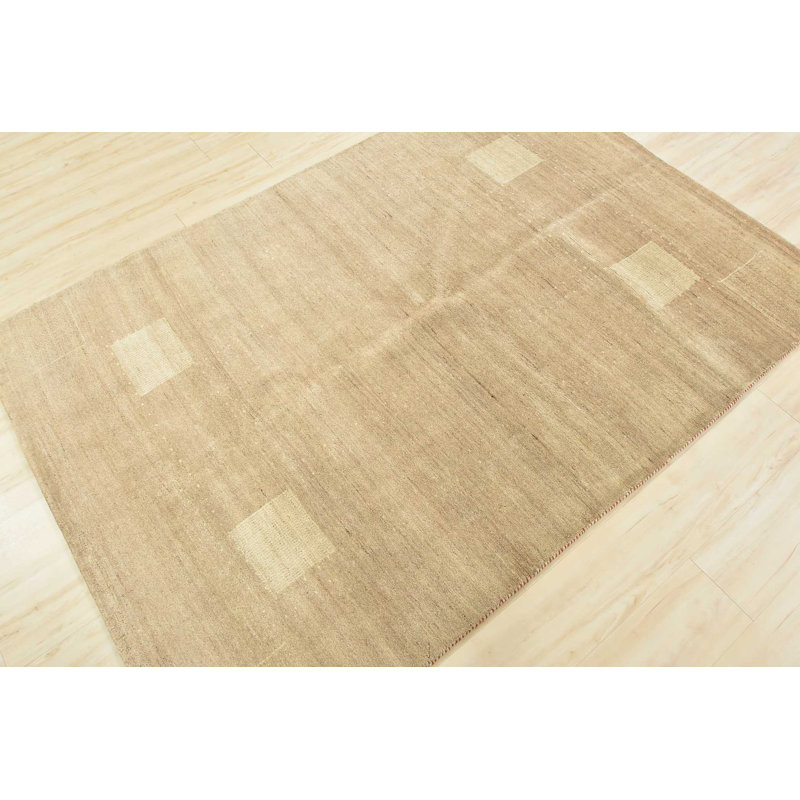 Keivan Wool Geometric Indoor Rug, Rectangle 5'1'' x 7'7''