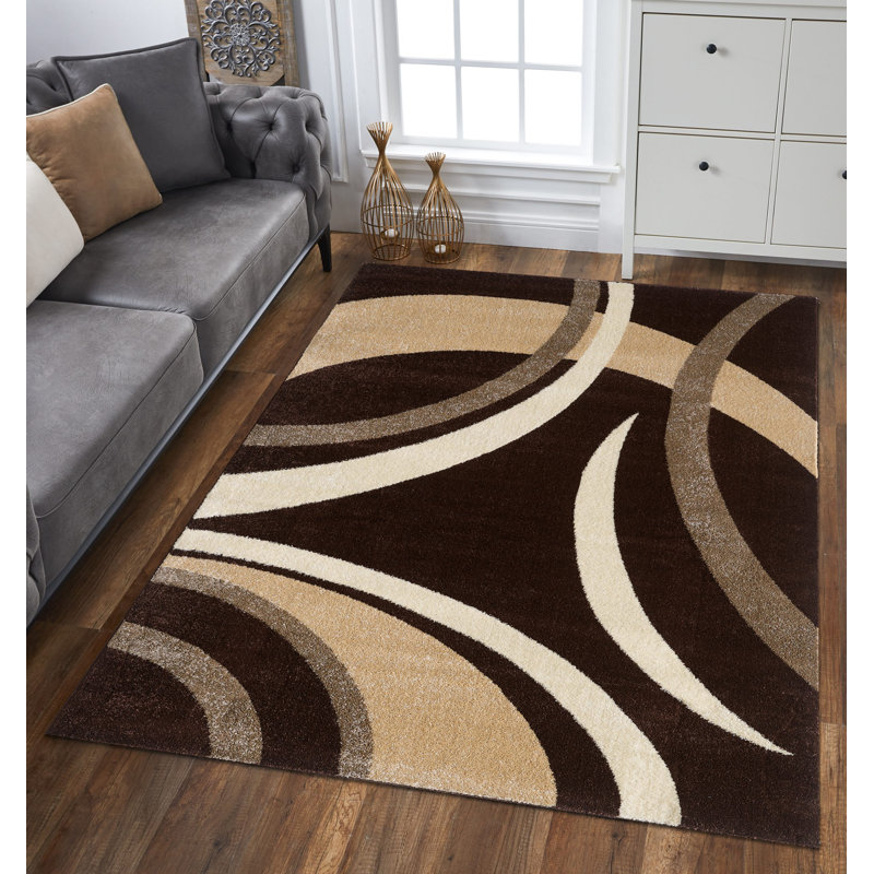Swords Abstract Indoor Rug, Rectangle 8' x 10'