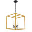 Lustre carré à 4 lumières Tankersley-1756589643