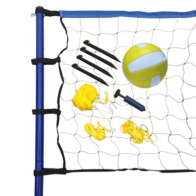 Hathaway Portable Volleyball Net And Game Set