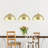 3 - Light 11.81'' Dome Pendant for Kitchen Island Modern Pendant Lighting Fixtures ( Set of 3)-1339656269