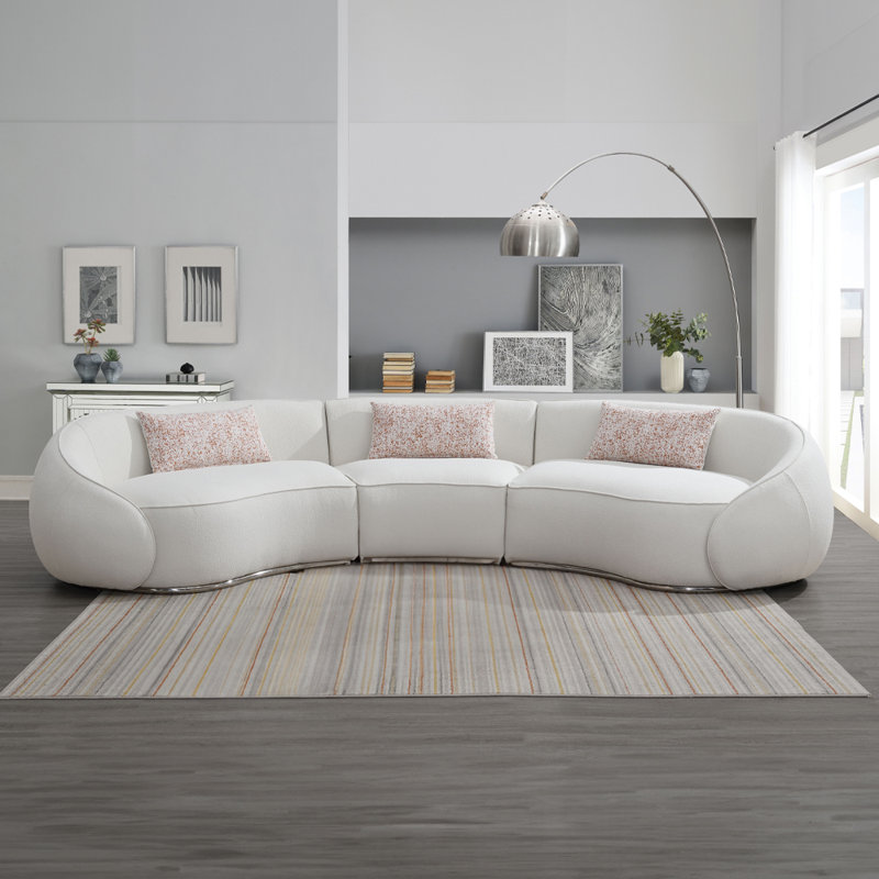 Canapé modulaire Artrip avec 3 coussins
