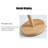 Japanese-style bamboo-woven solid wood floor lamp