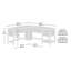 Bureau en L, finition brune-1450704404