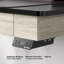 Metal Base Standing Desk with Power Outlet-1017220203-1017220202