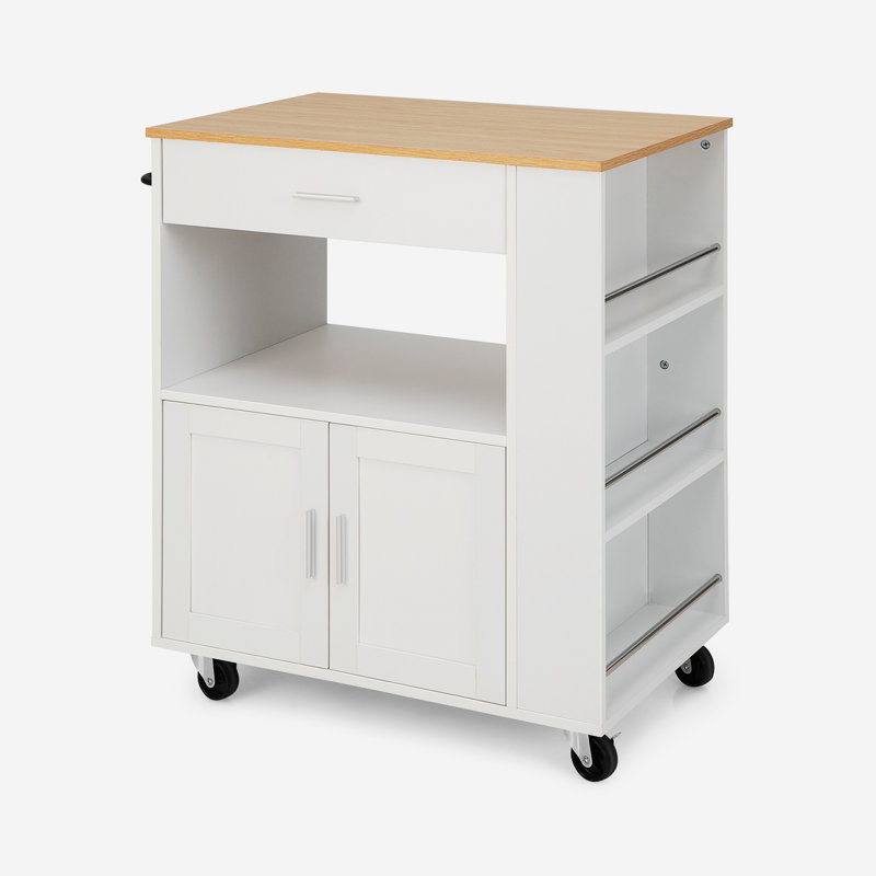 Amaj Bar Cart, White