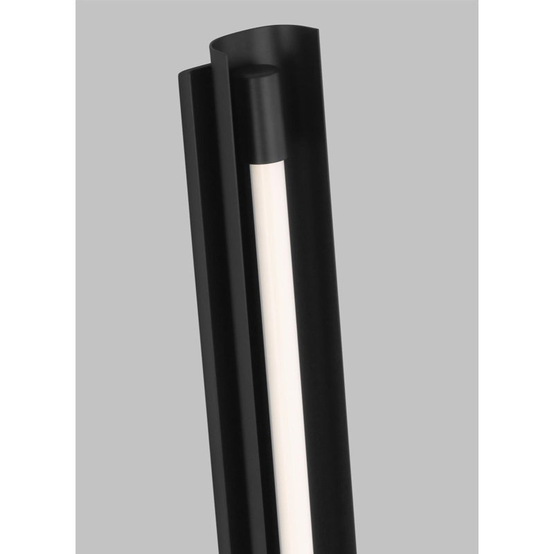 Carson 1 - Light LED Bath Bar, Midnight Black