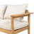 Terassi Outdoor Acacia Wood Loveseat