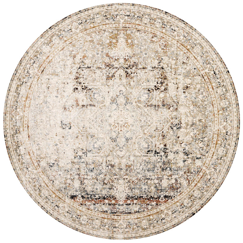 Fuhrman Indoor Rug, Round 7'10"