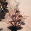 21"H Lighted Halloween Candy Corn Berries Table Tree