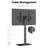 Fitueyes Single Screen Floor Stand Mount