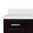 Cambridge 55'' Single Bathroom Vanity with White Quartz Top-1034203990-941400775