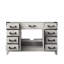 Meuble-lavabo simple en chêne blanc 48 po X P 22 po D-117980262