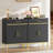 Shoe Cabinet with 3 Adjustable Shelves and 1 Drawer