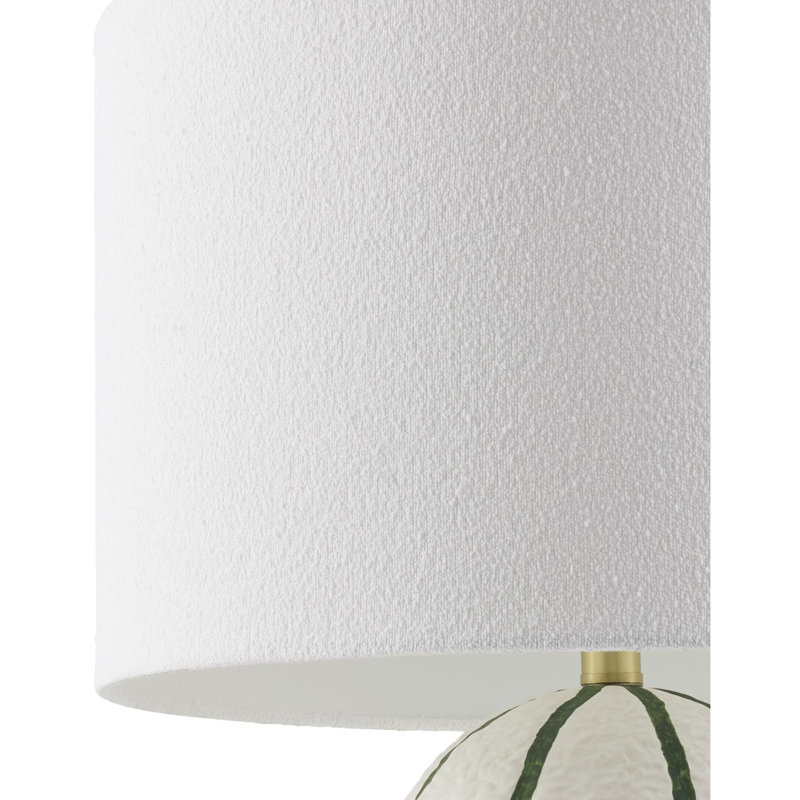 Lampe de table Gwendol, Beige/vert