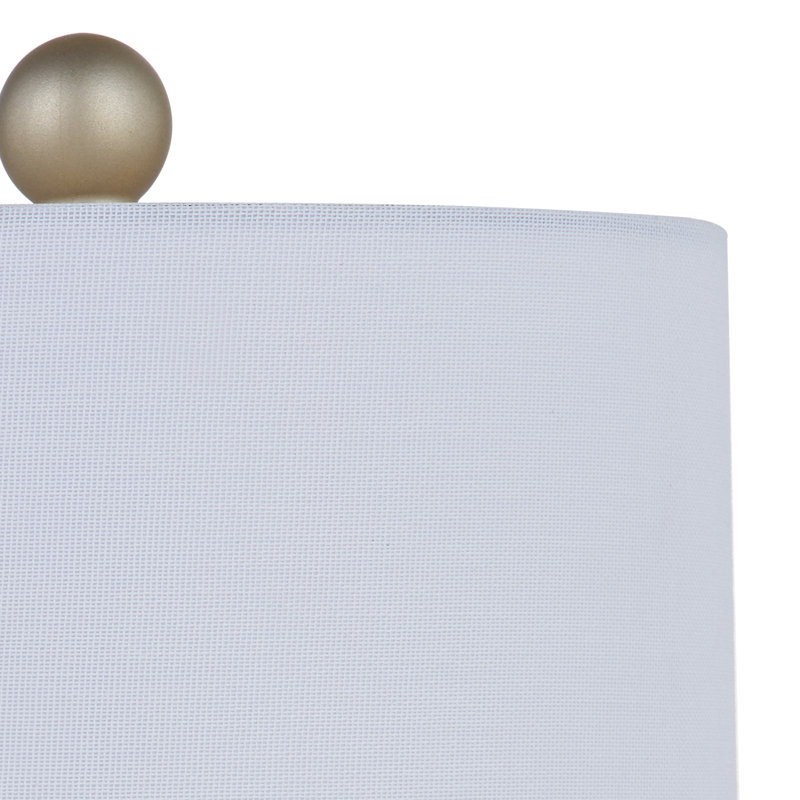 Lampe de table 17 "Huitt, Or, Blanc