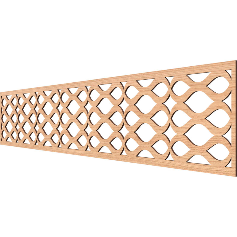 Moulure de panneau Somerset, Noyer blanc, H 10 po x l 46,75 po x P 0,25 po