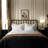Carter 26 in. Mid-Century Modern Linen and Woodgrain LED Table Lamp
