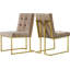 Chaise d'appoint en velours capitonné Chakevia-22830604-28747691