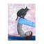 Yoga avec mon chat sur toile