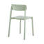 Chaise d'appoint de patio empilable Vowa-87470927