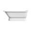 Baignoire de trempage sur piédestal en fonte 61 "x 30"-17756373
