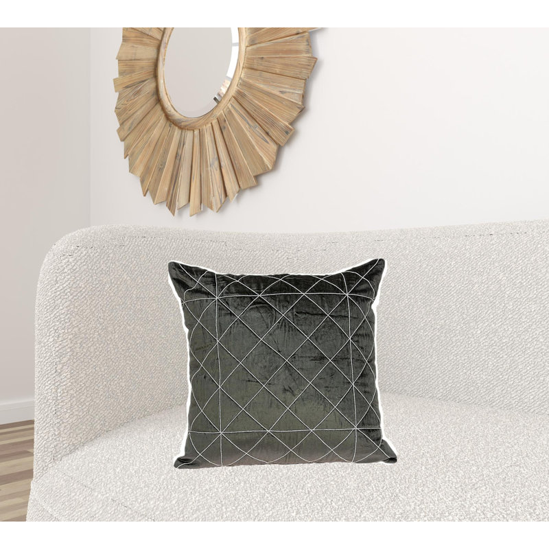 Coussin Tada, Polyester / Bourre en polyester, Brun