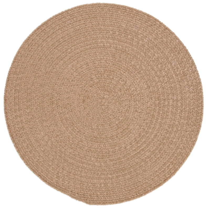 Tapis tressé Winsted, Rond 4 pi
