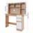 Modern Writing Desk With Bookshelf(Product Height: 51.54In)-1073144129