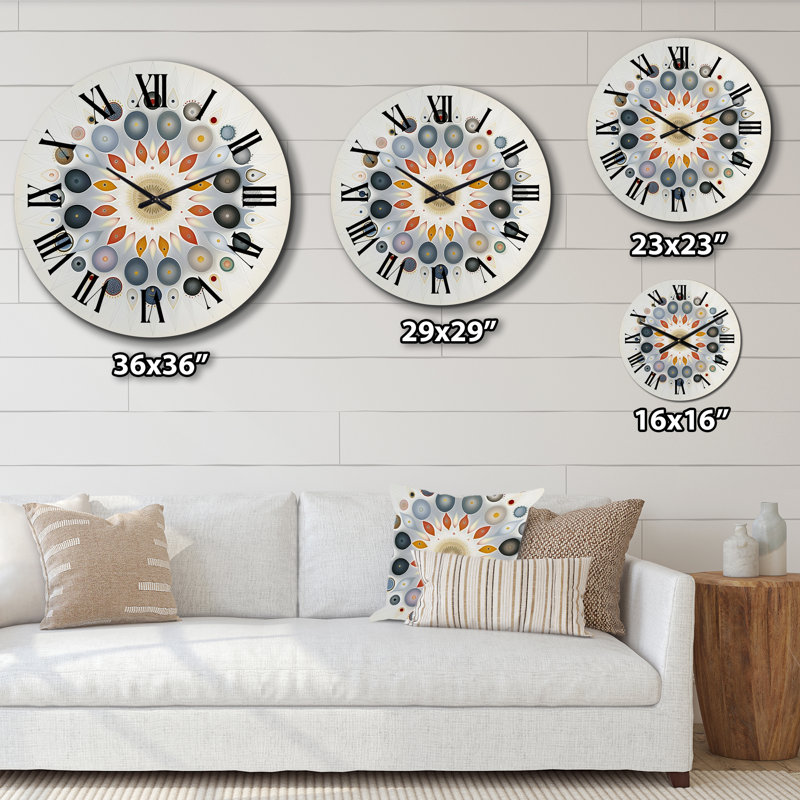Horloge murale Chataqua, Moyenne