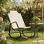 Siège relaxant, chaise berçante d'extérieur