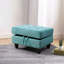 Repose-pieds en lin avec rangement de 28,5 po-533274681