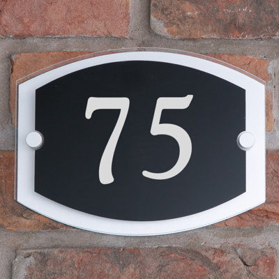 Sigfried 15cm H Plastic House Number