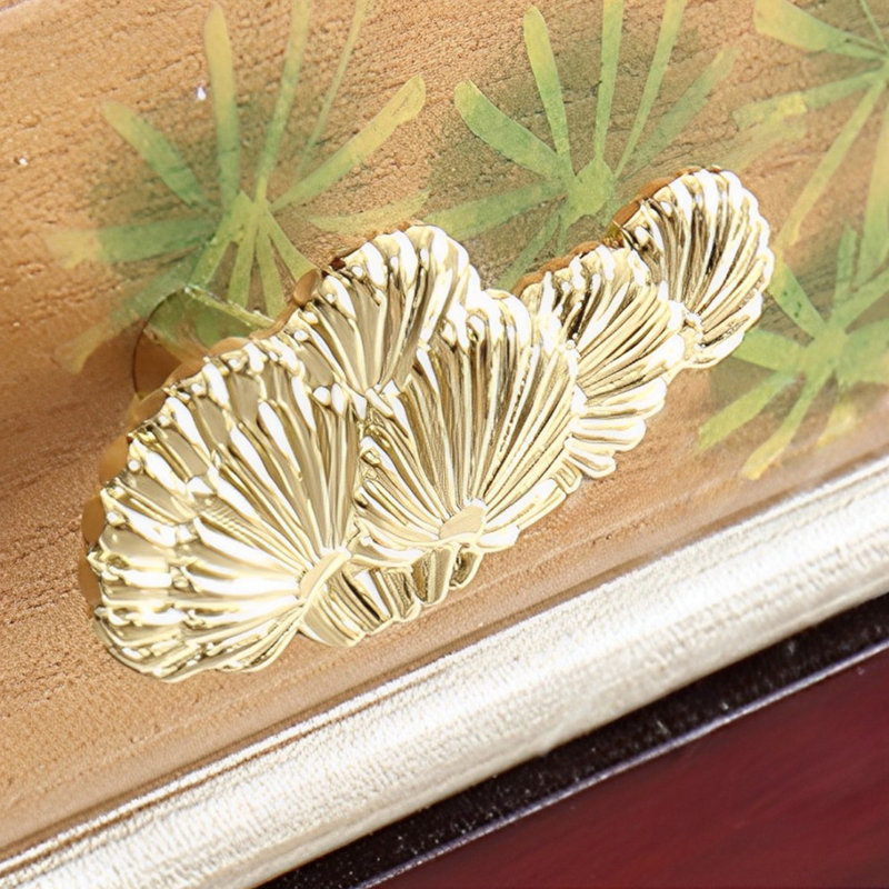 Retro Hand Drawn Console Table With 4 Drawers