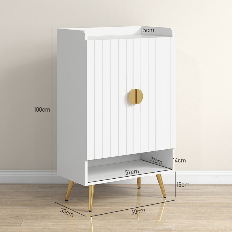 15 Pair Shoe Storage Cabinet