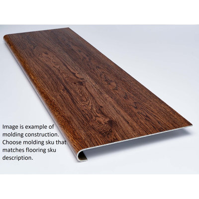 Tapis d'escalier pour plancher rigide REALTA SimpleStairs SPC LVT 4,5 po x l 3,25 po x 47 po